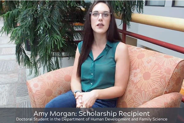 Amy Morgan Scholarship Recipient